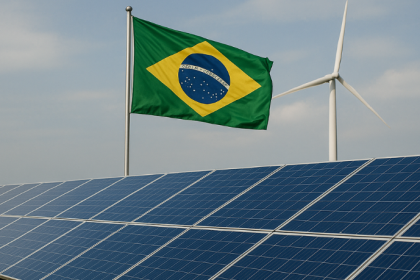 O Brasil no topo da energia limpa se deve ao potencial hídrico e às novas matrizes renováveis, afirma Matheus Vinicius Voigt.