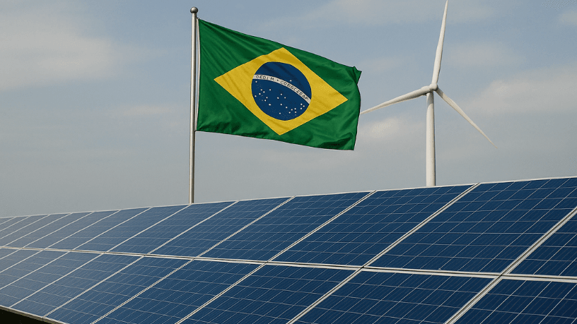 O Brasil no topo da energia limpa se deve ao potencial hídrico e às novas matrizes renováveis, afirma Matheus Vinicius Voigt.