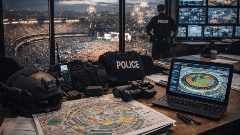 Segurança em eventos de grande complexidade orientada por planejamento estratégico com Ernesto Kenji Igarashi.