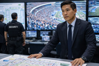 Ernesto Kenji Igarashi aborda o planejamento estratégico de segurança em eventos complexos.